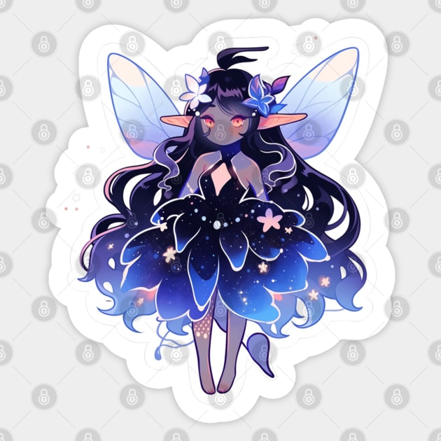 Pastel Goth Night Fairy Sticker by DarkSideRunners